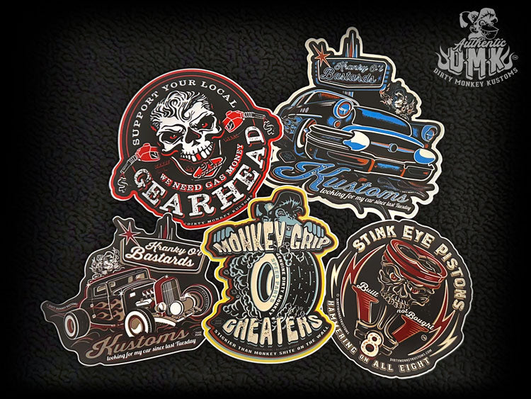 GearHead - Tool Box Sticker 5 PACK v3