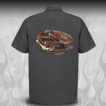 1954 Ford Hot Rod Mechanic Shirt - Dirty Monkey Kustoms CDN GearHead Apparel - Canada