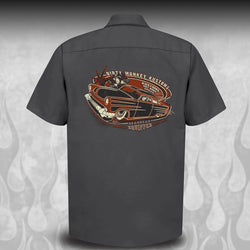 1954 Ford Hot Rod Mechanic Shirt - Dirty Monkey Kustoms CDN GearHead Apparel - Canada