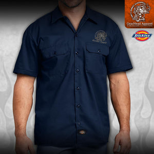 Chopped '49 Merc GearHead Mechanic Shirt Limited Edition - Dirty Monkey Kustoms CDN GearHead Apparel - Canada