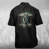 Monkey Grip Cheater Slicks hot rod mechanic shirt - Dirty Monkey Kustoms CDN GearHead Apparel - Canada