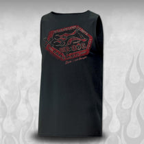 "Red Dog Camshafts" Retro Kustom Hot Rodders Tank Top - Dirty Monkey Kustoms CDN GearHead Apparel - Canada