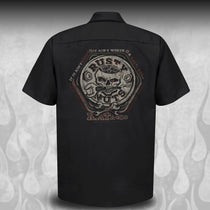 Rusty Nuts Rat Rodder work shirt - Dirty Monkey Kustoms CDN GearHead Apparel - Canada