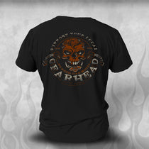 Support Your Local GearHead - Biker tee shirt - Dirty Monkey Kustoms Canadian GearHead Shirts & Apparel - Canada