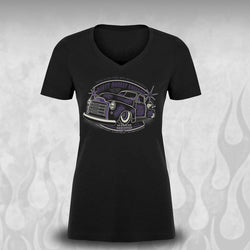 Women's "1951 GMC" Truck Hot Rod tshirt - Dirty Monkey Kustoms CDN GearHead Apparel - Canada