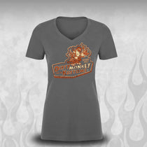 Women's "Dirty Monkey Kustoms" Speed Shop Vintage car t shirts - Dirty Monkey Kustoms CDN GearHead Apparel - Canada